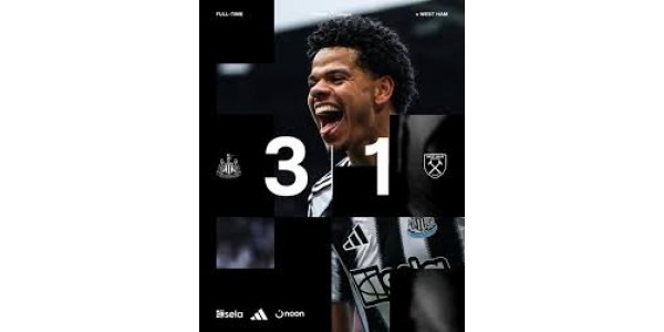 Newcastle United 3-1 West Ham United